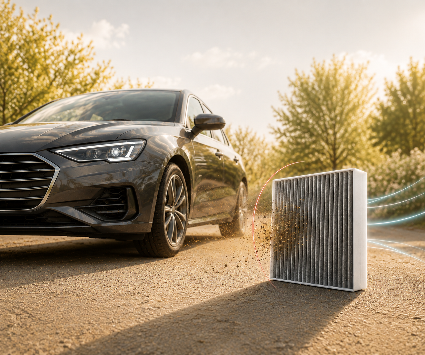 Filtro de cabina en primavera: la clave para respirar un aire más limpio dentro del auto